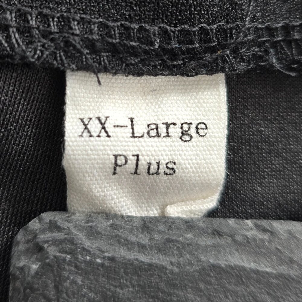 Skort. Front Slit at Hem. Side Hidden In-Seam Zip Closure, Size: XXL - Picture 7 of 8